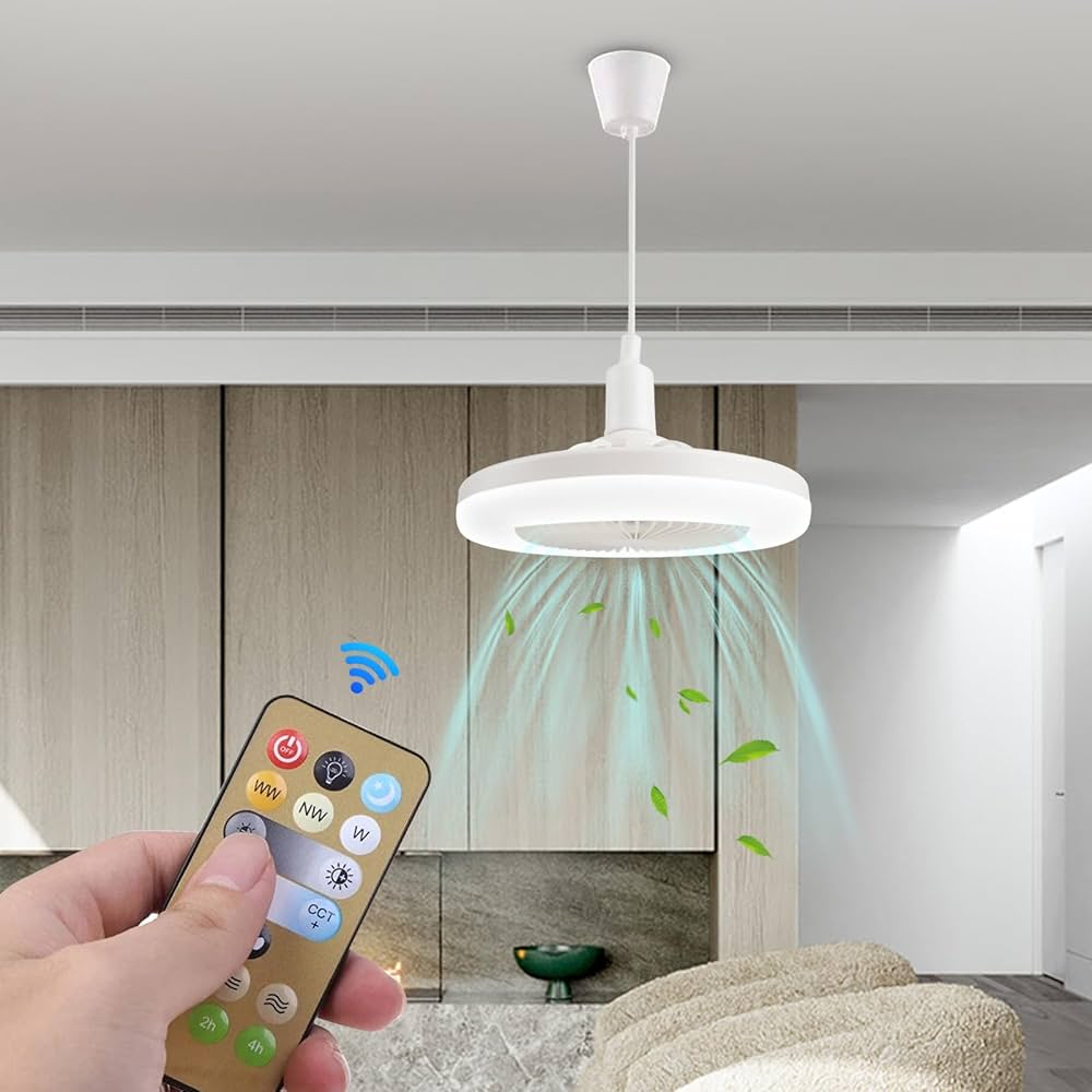 Ventilateur de plafond LED