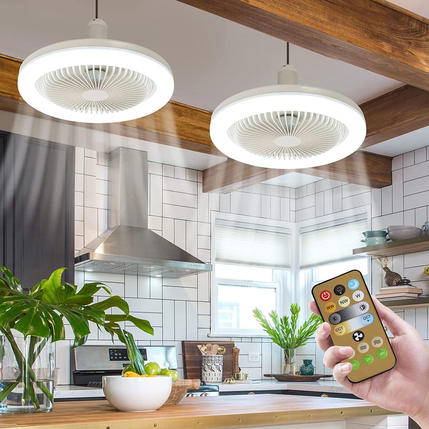 Ventilateur de plafond LED