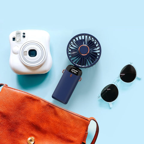 Ventilateur Portatif avec Écran et Batterie 3000mAh