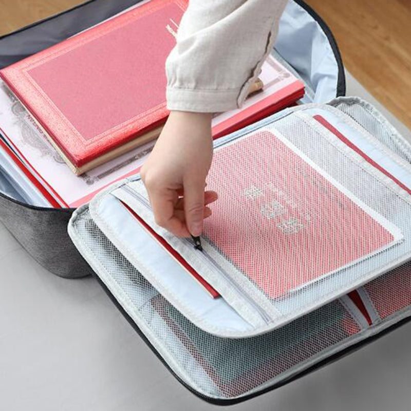 Sac de Fichiers Imperméable à Grande Capacité