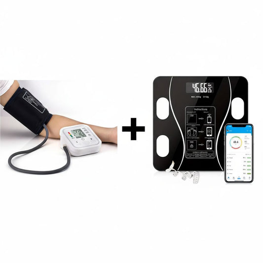 Balance Électronique Connexion Bluetooth + Tensiomètre OFFERT