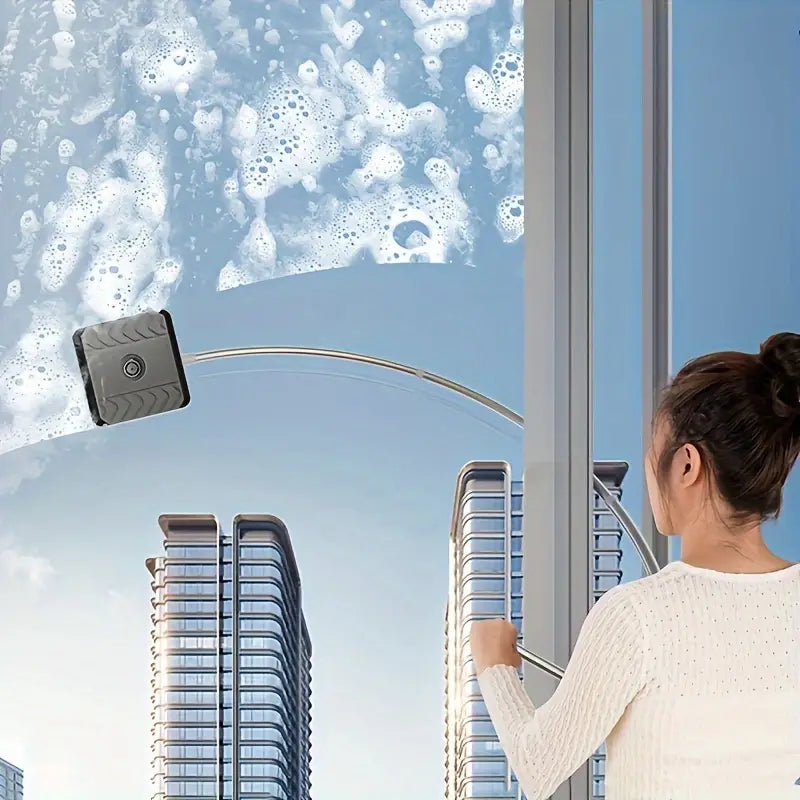 Raclette de nettoyage de vitres en forme de U