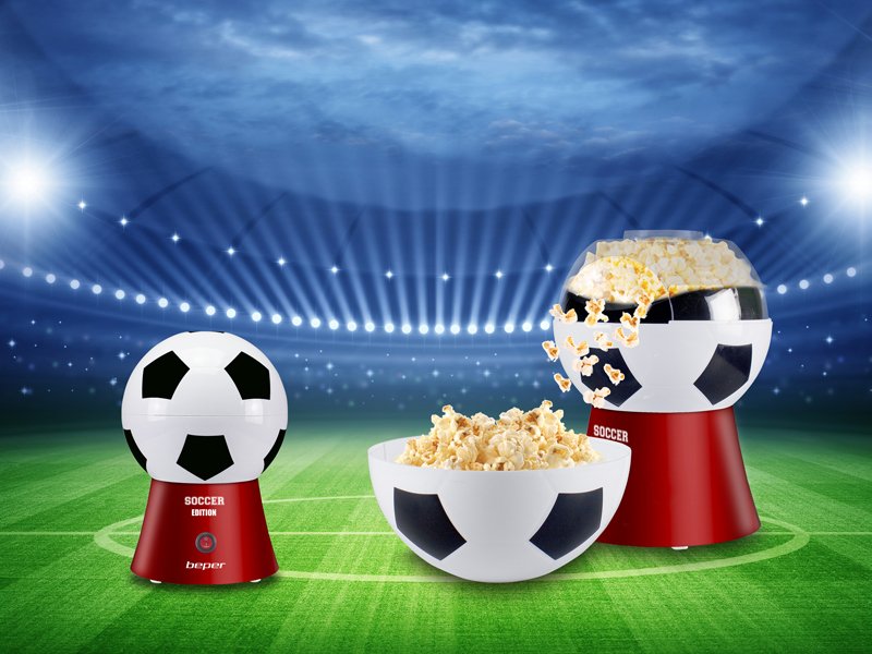 Machine à Popcorn Football – Popcornière Électrique Technoswiss