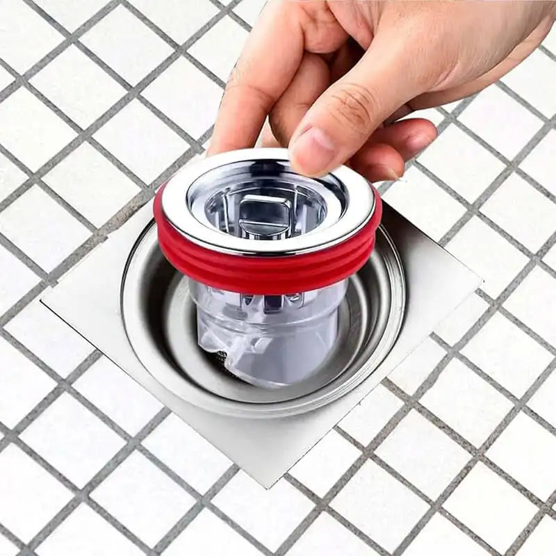 3 Couvercles de siphon de sol anti-odeurs